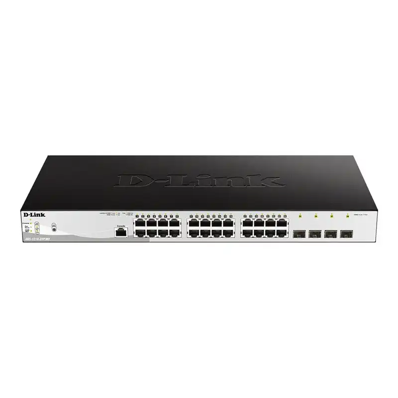 D-Link DGS 1210-28P - ME - Commutateur - Géré - 24 x 10 - 100 - 1000 (PoE) + 4 x Gigabit SFP - Mo... (DGS-1210-28P/ME/E)_1